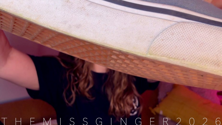 The Miss Ginger – HIs Secret Sneaker Sniffer